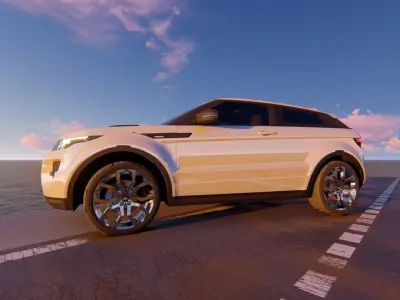 Land rover evoque  3D model