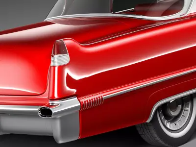 Cadillac Coupe DeVille CG 1956 3D model