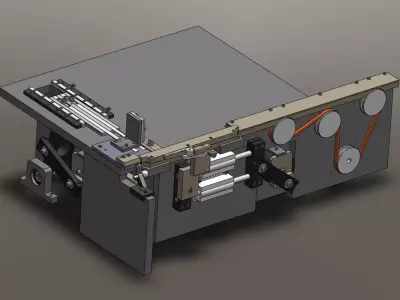 Connector pin machine 3D model