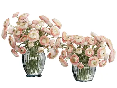 Flower In Vase   37 3D model