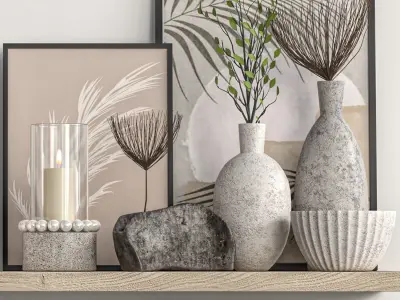 decorative set 63 3D model
