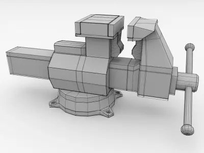 Vise v1 3D model