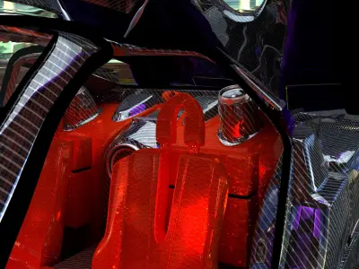 pagani huayra obj 3D model