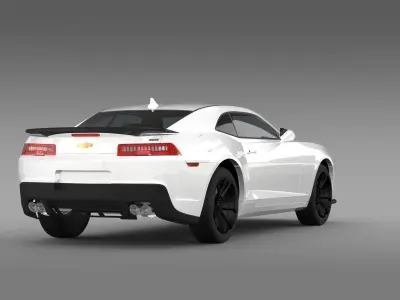 Chevrolet Camaro 1LE 2010 3D model