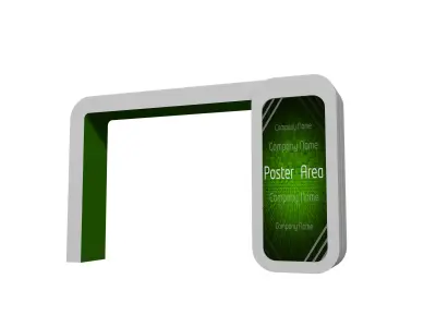 Fair Gate exhibition Event a442f 3D model