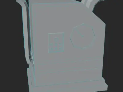 Power Generators Low-poly 3D model