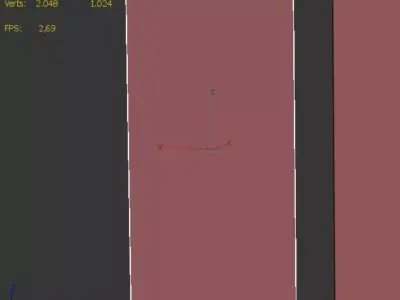 Aviva low pile carpet 3D model