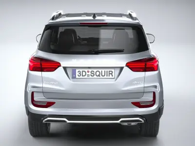 SsangYong Rexton 2021 3D model