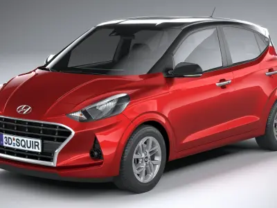 Hyundai i10 2022 3D model