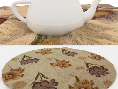 Rugs No 22 Low-poly 3D model