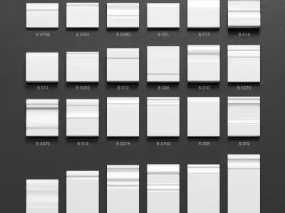 Ultrawood architectural decor 3D model