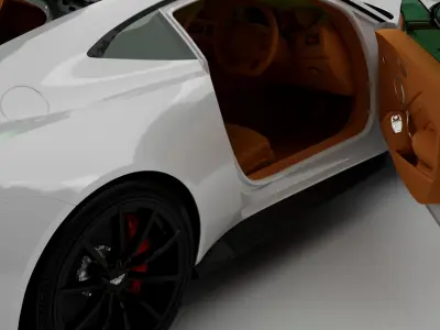 Aston Martin Vantage 3D model