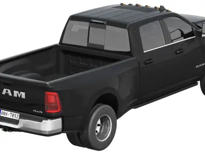 RAM 3500 Limited 2025 3D model