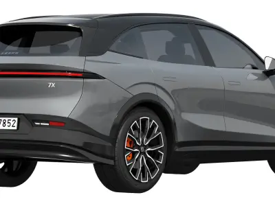 Zeekr 7X 2025 3D model