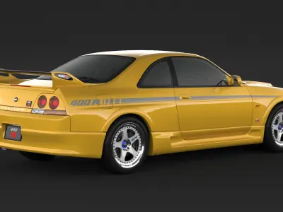 Nissan Skyline R33 400R 3D model