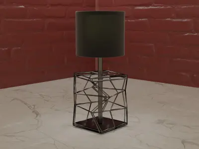 Photo real lamp Free 3D model