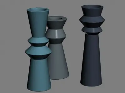 vase 11 3D model purchase