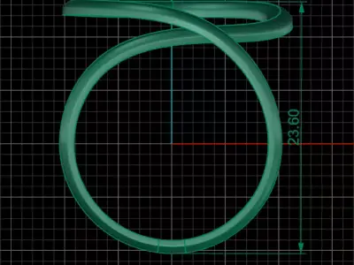 jewelry ring 318 3D print model