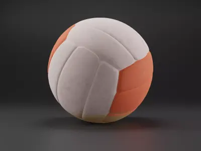 Volleyball model 3D print model