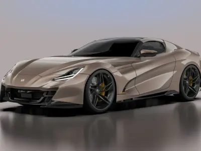 arox concept car sport 3D model