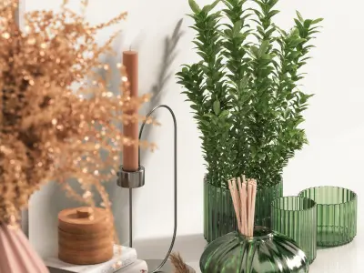  decorative set05 3D model