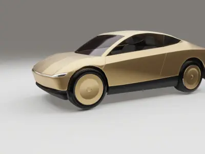 Tesla Robotaxi 2025  3D model