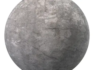 Dirty Concrete Material 8K-Seamless-Tileable-DrCG No 117 3D model