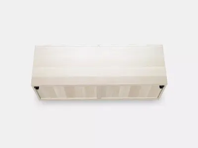 BESTA Shelf unit with doors 7 Low-poly 3D model