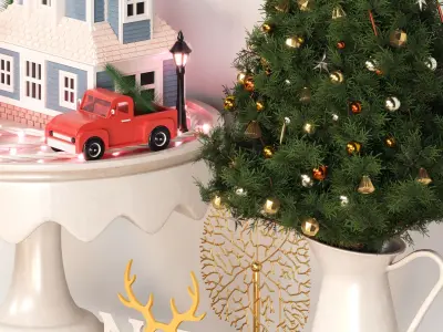 Christmas Decor Set 14 3D model