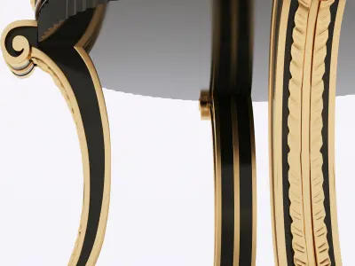 Francesco Molon F500 center table TULIPE 3D model