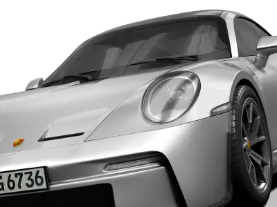 Porsche 911 GT3 Touring 3D model