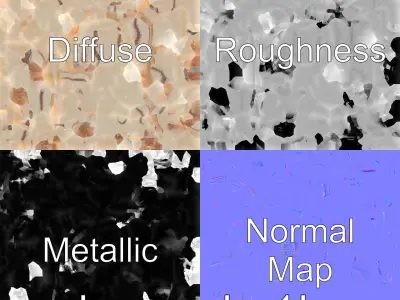 Embroidered Edge Shawl with Tassels Low-poly 3D model