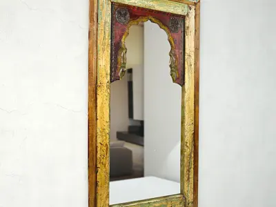 Antique Moorish Arched Mirror 3D model