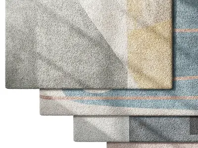 Carpet set 35 3D model