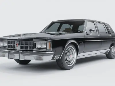 1981 Oldsmobile 98 Regency Sedan 3D model