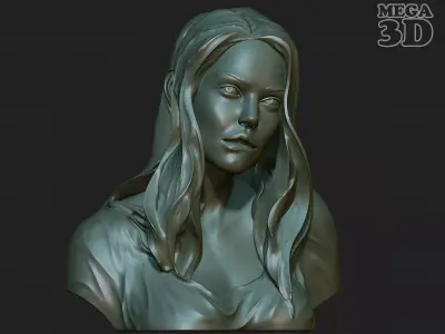 Female Bust Statue 220922 3D print model