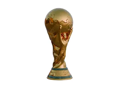 FIFA World Cup Trophy 3D model