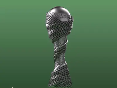 Arabian Gulf Cup 25 3D model