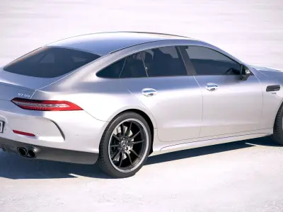 Mercedes AMG GT53 2019 3D model