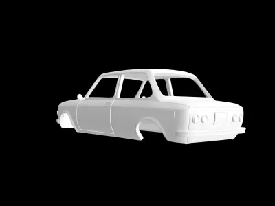 Fiat 128  3D print model