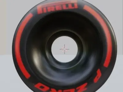 F1 Slick Tyres Pack  3D model