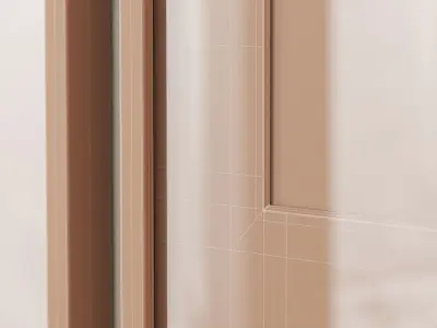 Abstract poster set 3D model