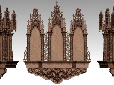 Catholic Altar V3 3D print model