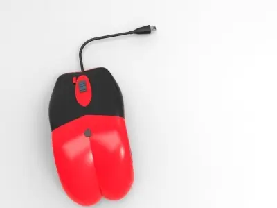 Mouse electric car charger Free 3D model