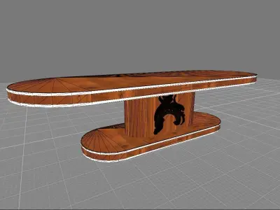 Msk - Table fin11 3D model