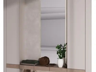 Composition in the hallway 11 3D model