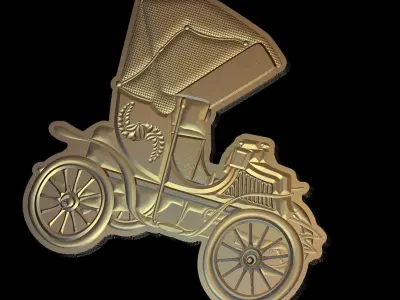 Vintage Car Model  3D model