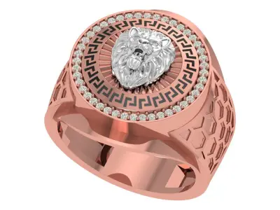 Mens Ring 3D print model