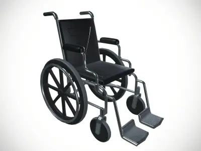 Wheelchair 3D model