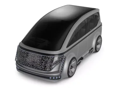 Station Wagon Car 3D model